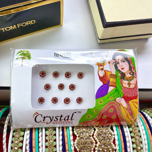 Red Bindi Pack 5