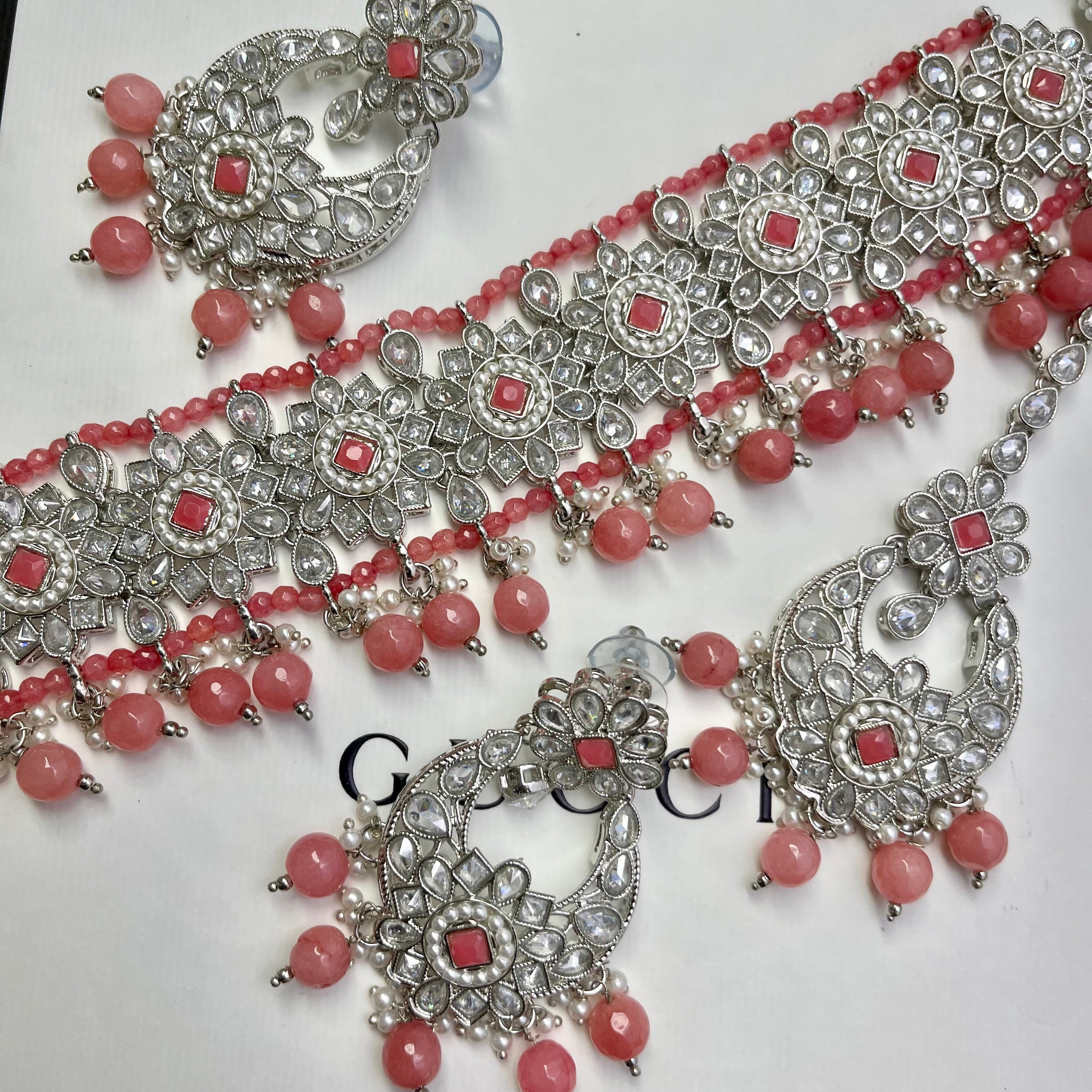 SELENA - Silver and Pink