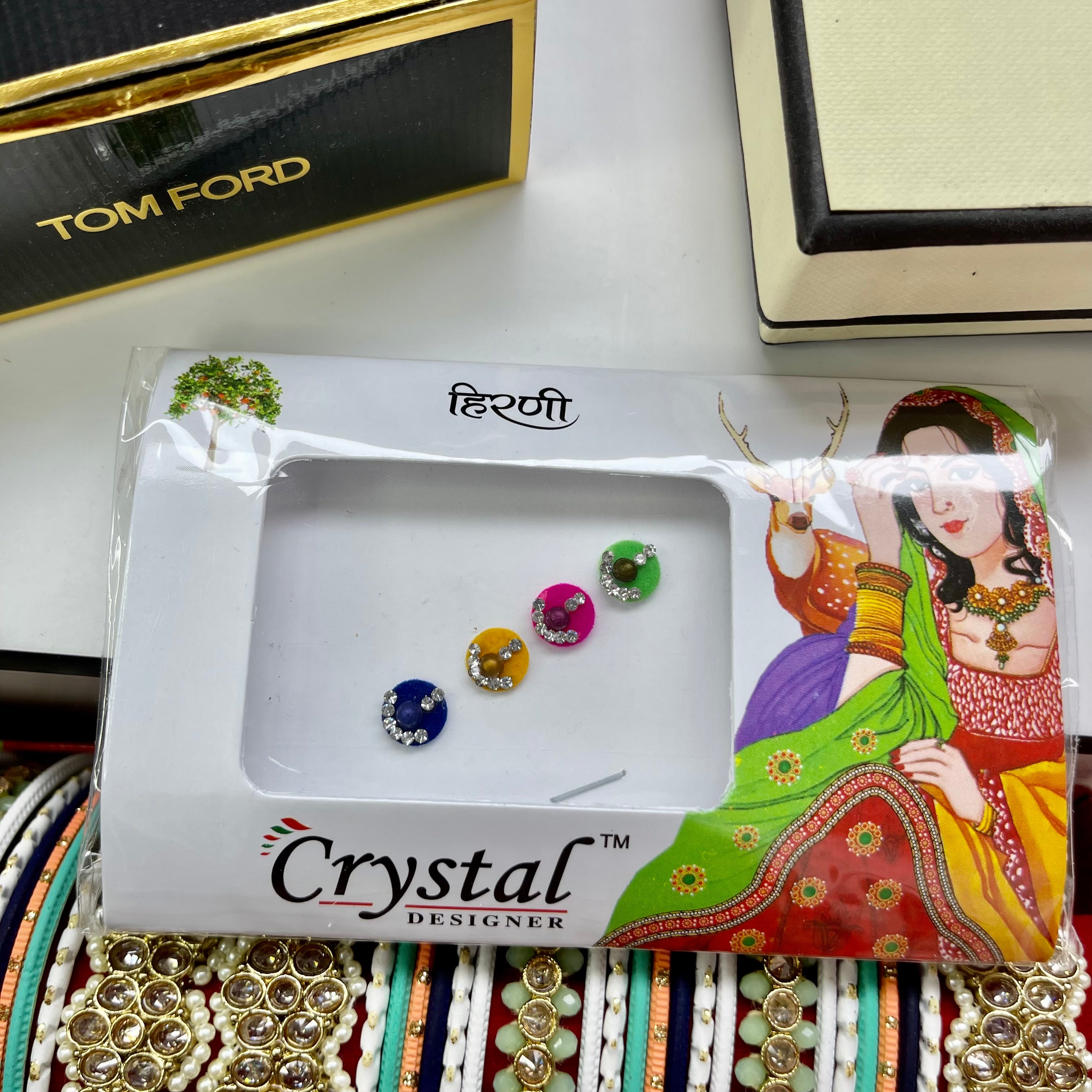 Medium Multi Bindi Pack 4